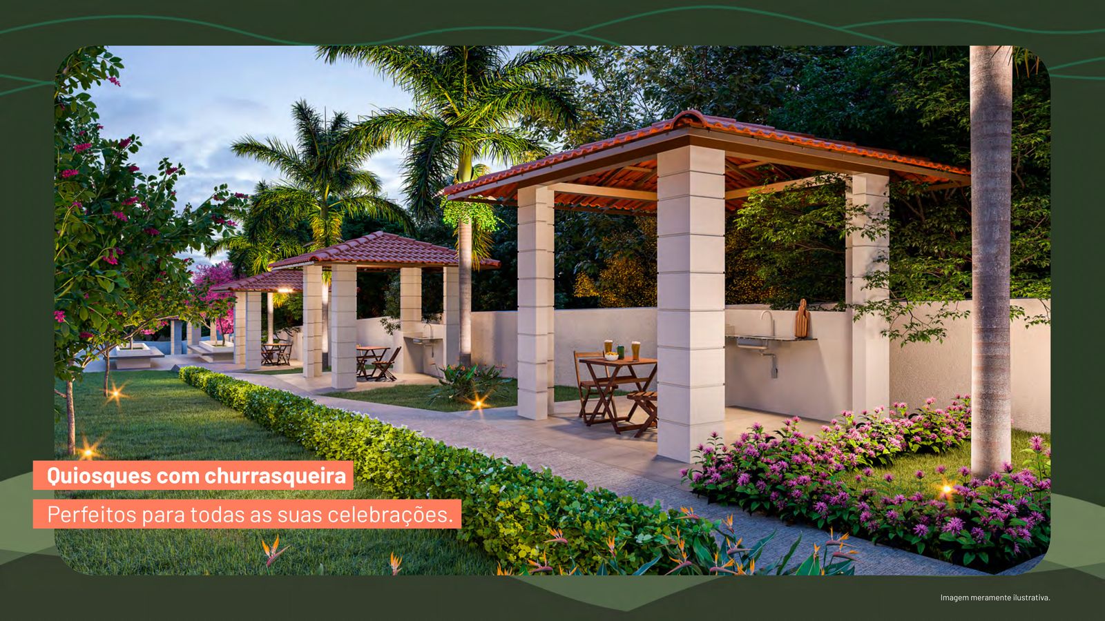 Localização do Altos da Colina com distâncias para comércios