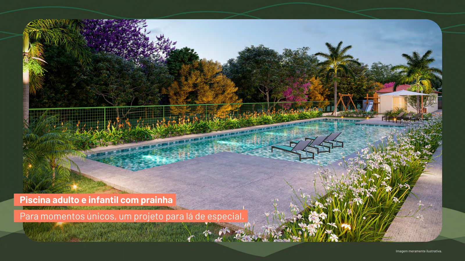 Piscina adulto e infantil